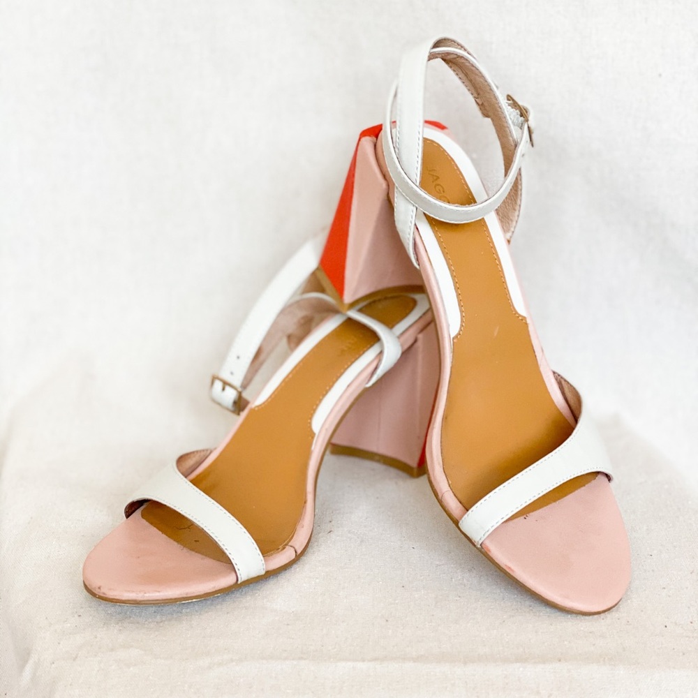 Color Block Heels
